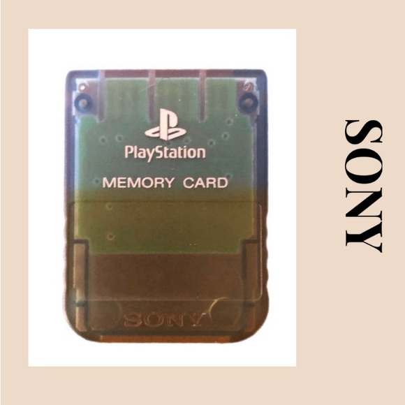 Sony PlayStation OEM Official PS1 Memory Card - Picture 1 of 3